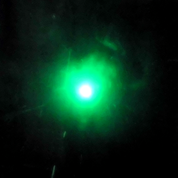 Lichtbogen Vorhang Hellgrün